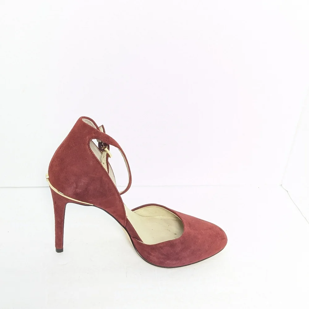 Michael kors suede heels